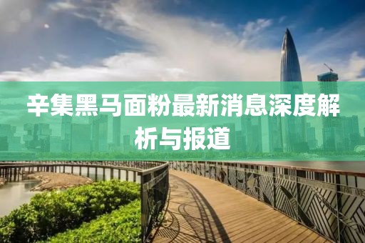 辛集黑馬面粉最新消息深度解析與報(bào)道