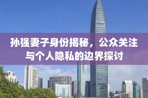 孫強(qiáng)妻子身份揭秘，公眾關(guān)注與個(gè)人隱私的邊界探討