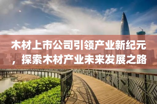 木材上市公司引領(lǐng)產(chǎn)業(yè)新紀(jì)元，探索木材產(chǎn)業(yè)未來發(fā)展之路