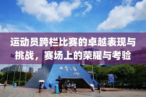 運動員跨欄比賽的卓越表現(xiàn)與挑戰(zhàn)，賽場上的榮耀與考驗