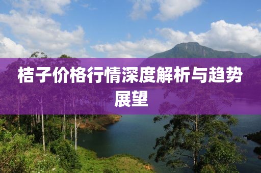 桔子價格行情深度解析與趨勢展望