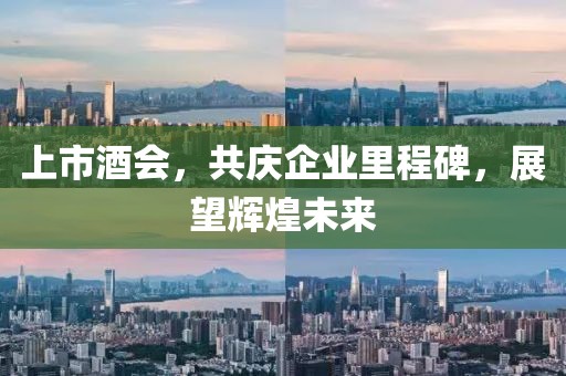 上市酒會(huì)，共慶企業(yè)里程碑，展望輝煌未來