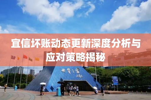 宜信壞賬動態(tài)更新深度分析與應(yīng)對策略揭秘