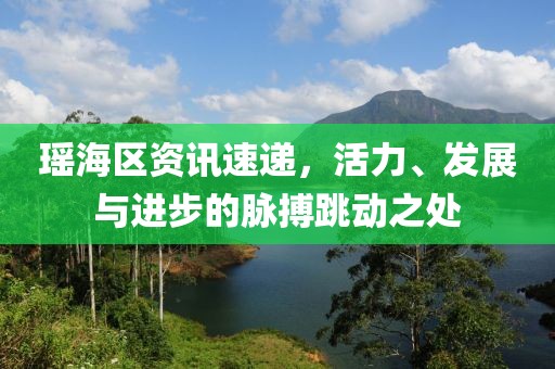 瑤海區(qū)資訊速遞，活力、發(fā)展與進步的脈搏跳動之處
