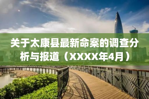 關(guān)于太康縣最新命案的調(diào)查分析與報(bào)道（XXXX年4月）
