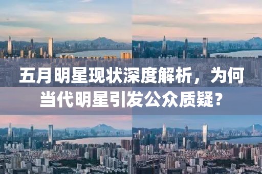 五月明星現(xiàn)狀深度解析，為何當(dāng)代明星引發(fā)公眾質(zhì)疑？