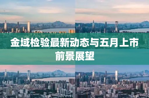 金域檢驗最新動態(tài)與五月上市前景展望