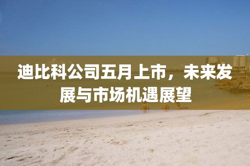 迪比科公司五月上市，未來發(fā)展與市場機遇展望