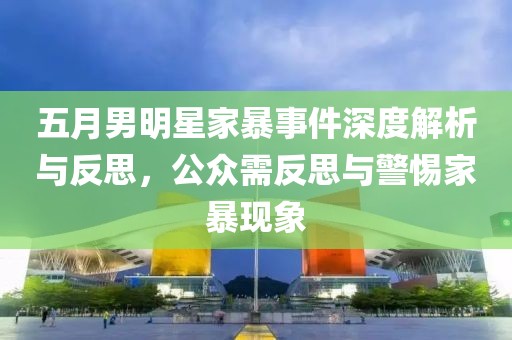 五月男明星家暴事件深度解析與反思，公眾需反思與警惕家暴現(xiàn)象