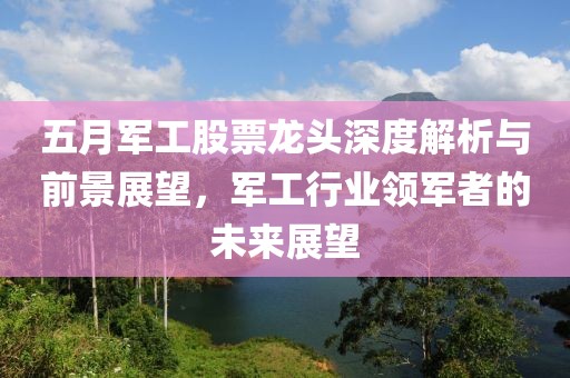 五月軍工股票龍頭深度解析與前景展望，軍工行業(yè)領(lǐng)軍者的未來展望