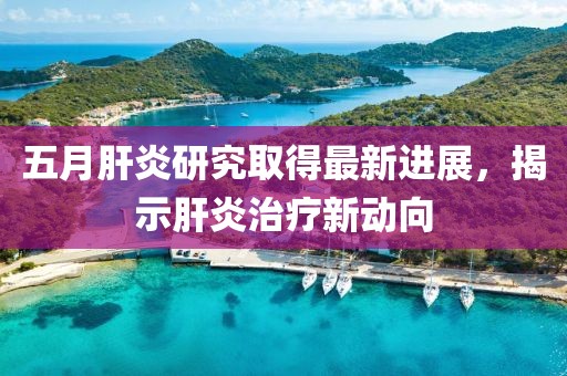 五月肝炎研究取得最新進(jìn)展，揭示肝炎治療新動向