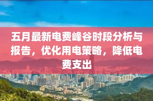 五月最新電費(fèi)峰谷時(shí)段分析與報(bào)告，優(yōu)化用電策略，降低電費(fèi)支出