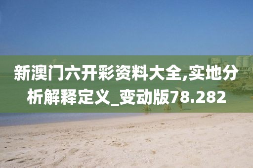新澳門六開(kāi)彩資料大全,實(shí)地分析解釋定義_變動(dòng)版78.282