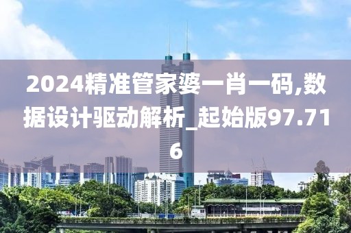 2024精準(zhǔn)管家婆一肖一碼,數(shù)據(jù)設(shè)計驅(qū)動解析_起始版97.716