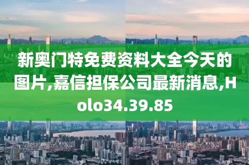 新奧門(mén)特免費(fèi)資料大全今天的圖片,嘉信擔(dān)保公司最新消息,Holo34.39.85