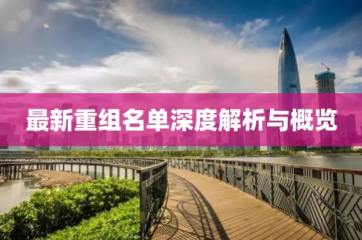 最新重組名單深度解析與概覽